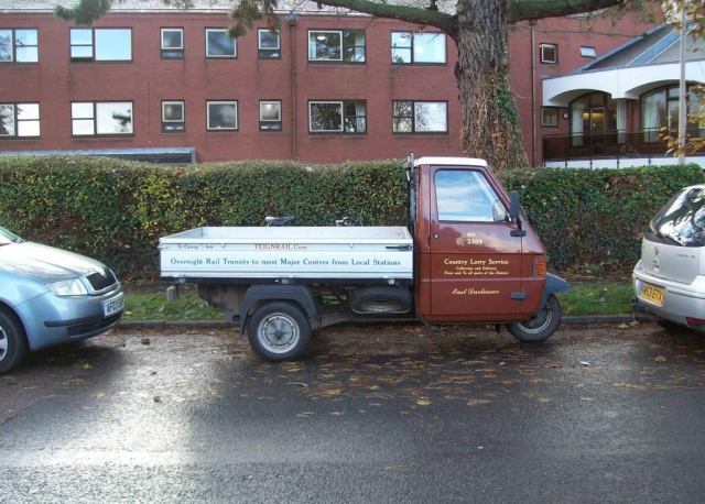 Piaggio parked