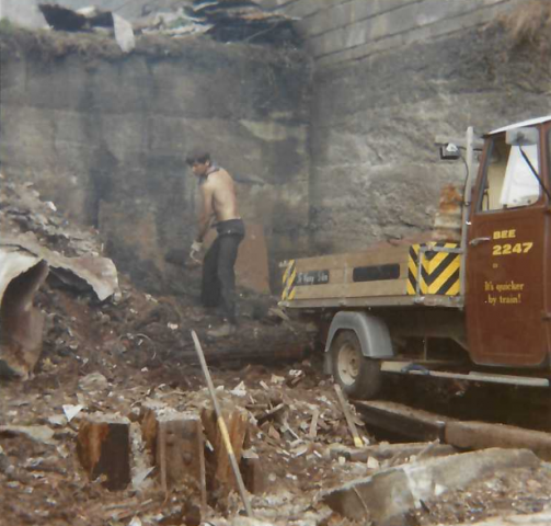 Piaggio being loaded