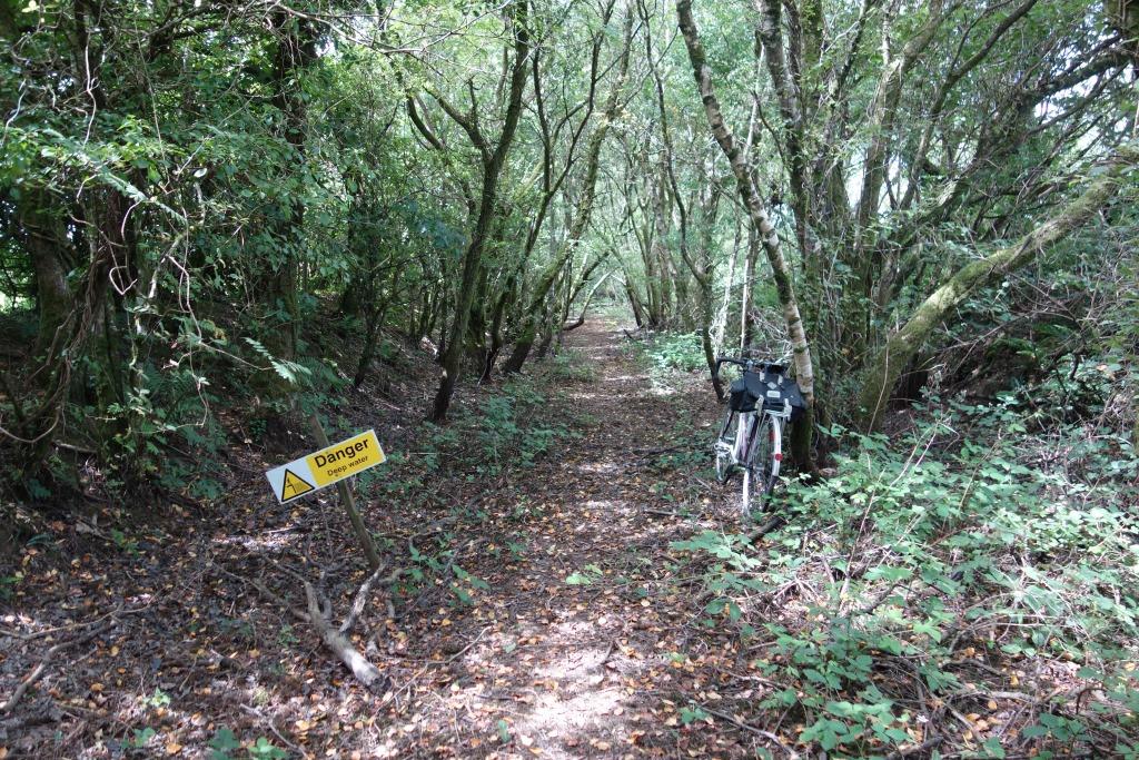 North Cornwall line trackbed.