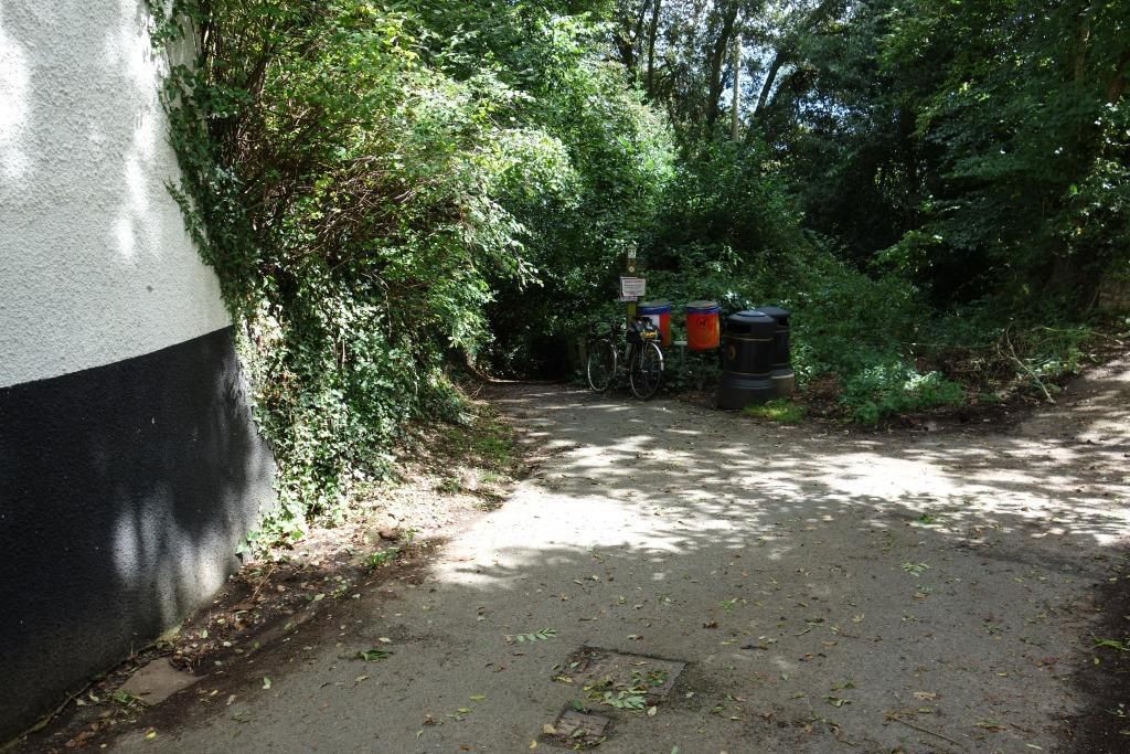 Station path, Brampford Speke