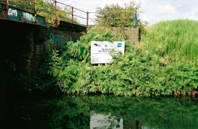 Old Oak Sidings wharf