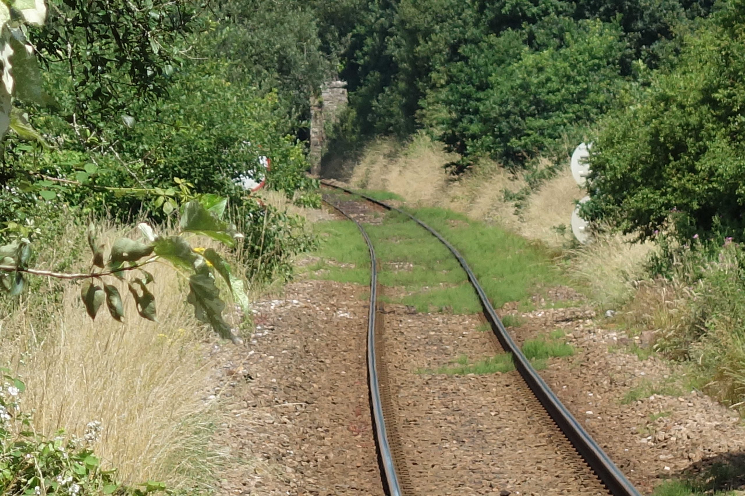 Track at Copplestone Station