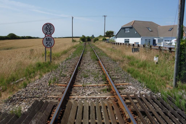 Halloon Level crossing.