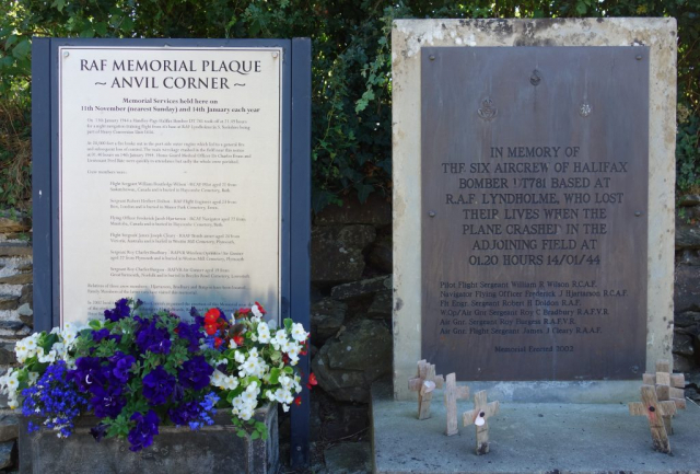 Anvil Corner memorial