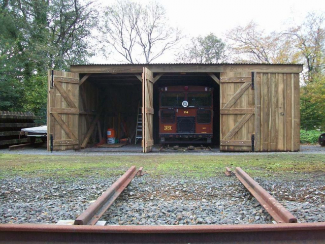 Yelverton trolley shed