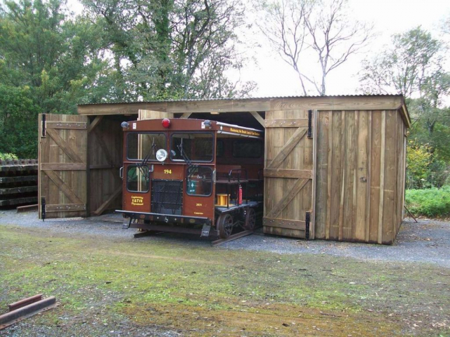 Yelverton trolley shed