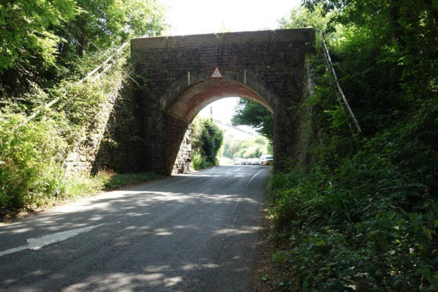 Looking south beneath the same bridge, another to have received attention from National Highways. Devon & Somerset Railway
