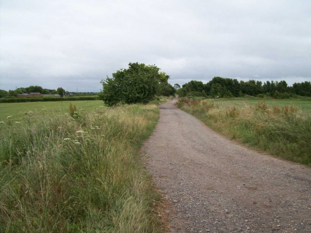 The track from Pontispool can be followed for a short way thanks to it being a permissive footpath. This is looking towards Taunton along what, after 1937, was a double line, installed to facilitate working of the holiday traffic. Devon & Somerset Railway