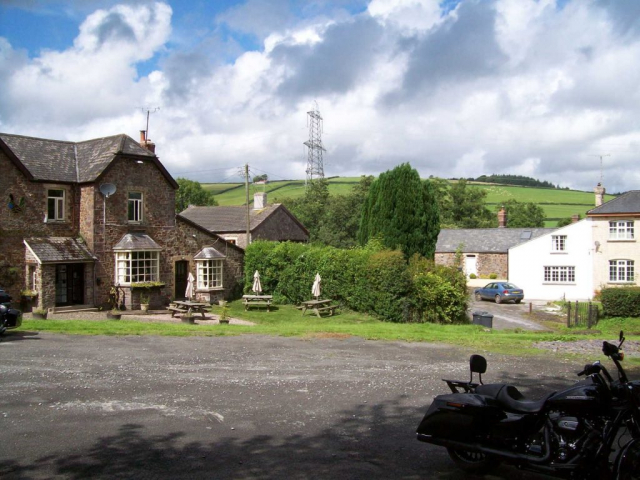 Next to the station is The Black Cock Inn, formerly an hotel. The scout last lunched here thirty years before when a pal of his was the landlord. On that visit he walked part of the line in the Taunton direction. Devon & Somerset Railway