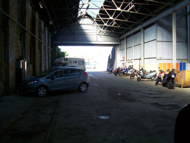 These buildings, but not the offices, have all since been demolished. Plymouth Corporation Tramways