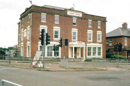 The office building was erected in 1922 at what had been the Devonport & District Company's depot. Plymouth Corporation Tramways