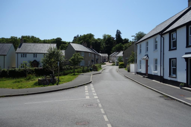 This could have been mistaken for a much older village street. Bellacouch Meadow