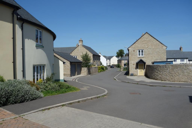 The houses appear to be well built, as they do at Poundbury and Nansledan. Bellacouch Meadow
