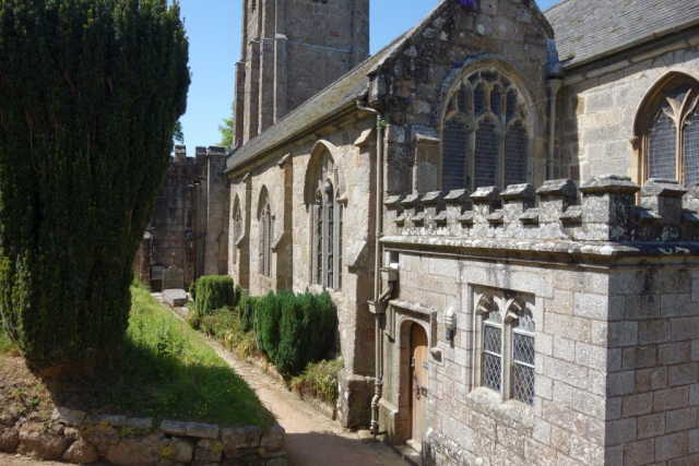 The building dates from the 15th Century. Chagford