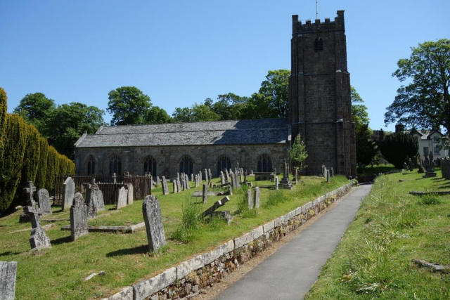 Once the focus of life on a Sunday, the church was as dead as the town. Chagford