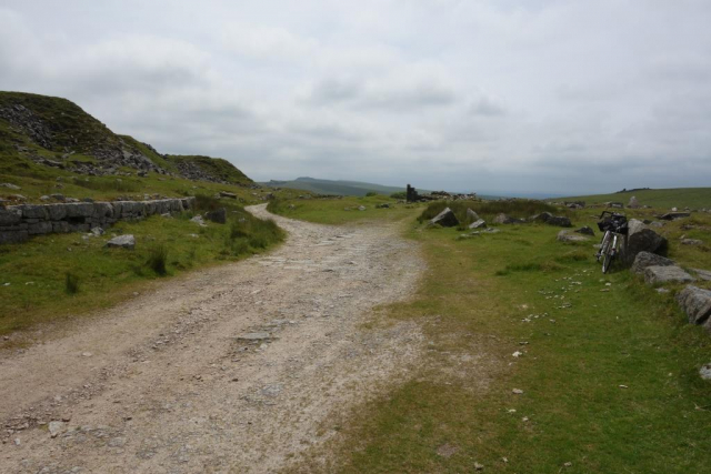Another turnout led to the spoil finger to the right. Foggintor