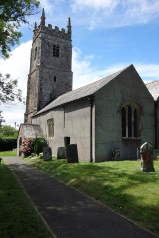 St. Peter's Church. Eggesford to Okehampton