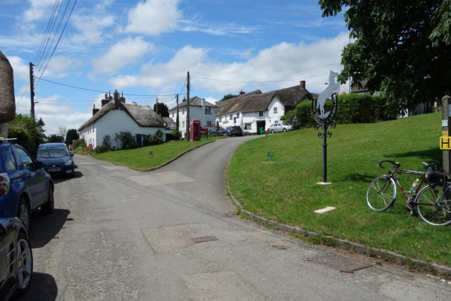 Like poor Tarka, The War Horse has been flogged to death. Michael Morpurgo's novel began here. Eggesford to Okehampton
